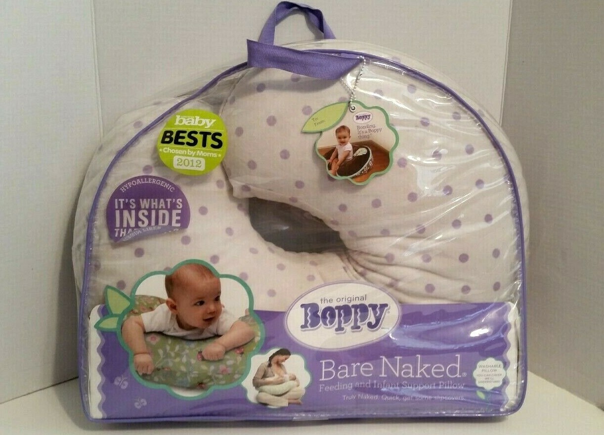 purple boppy pillow cover